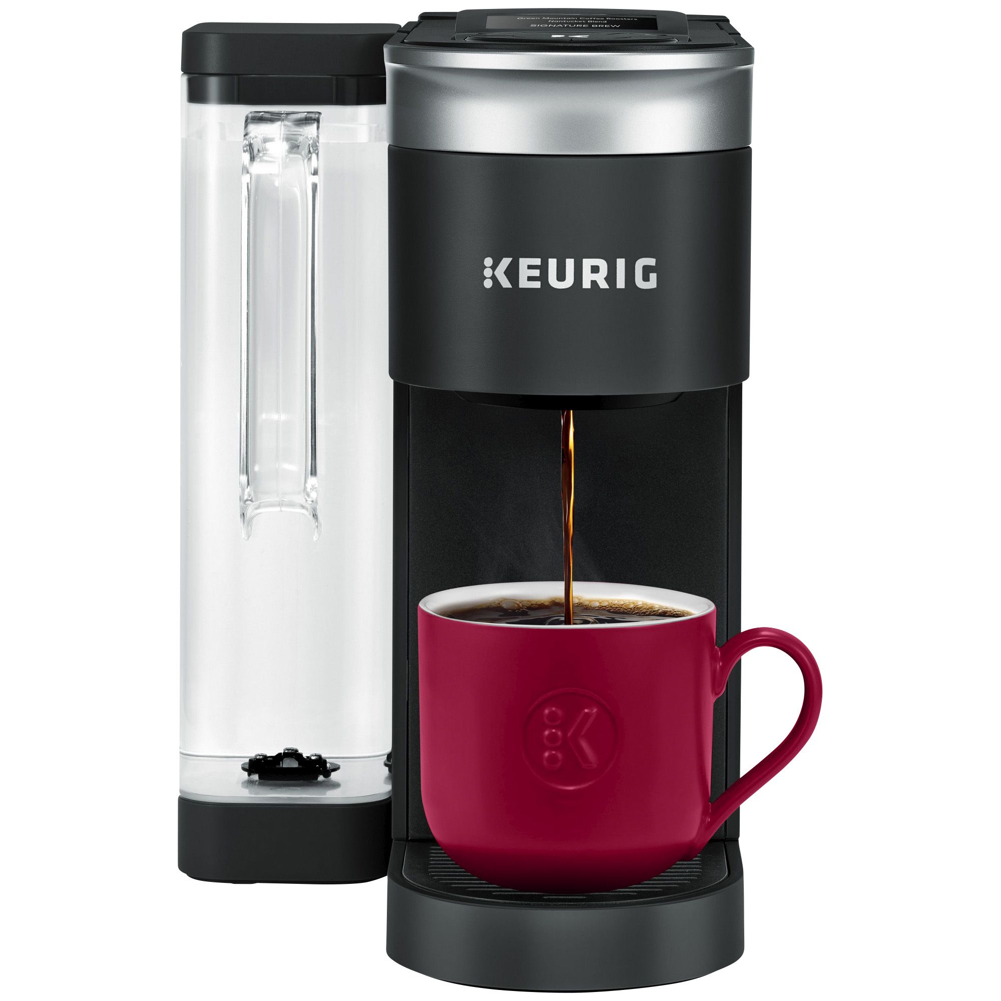 Fingerhut - Keurig K-Slim + ICED Single-Serve Coffeemaker - Arctic