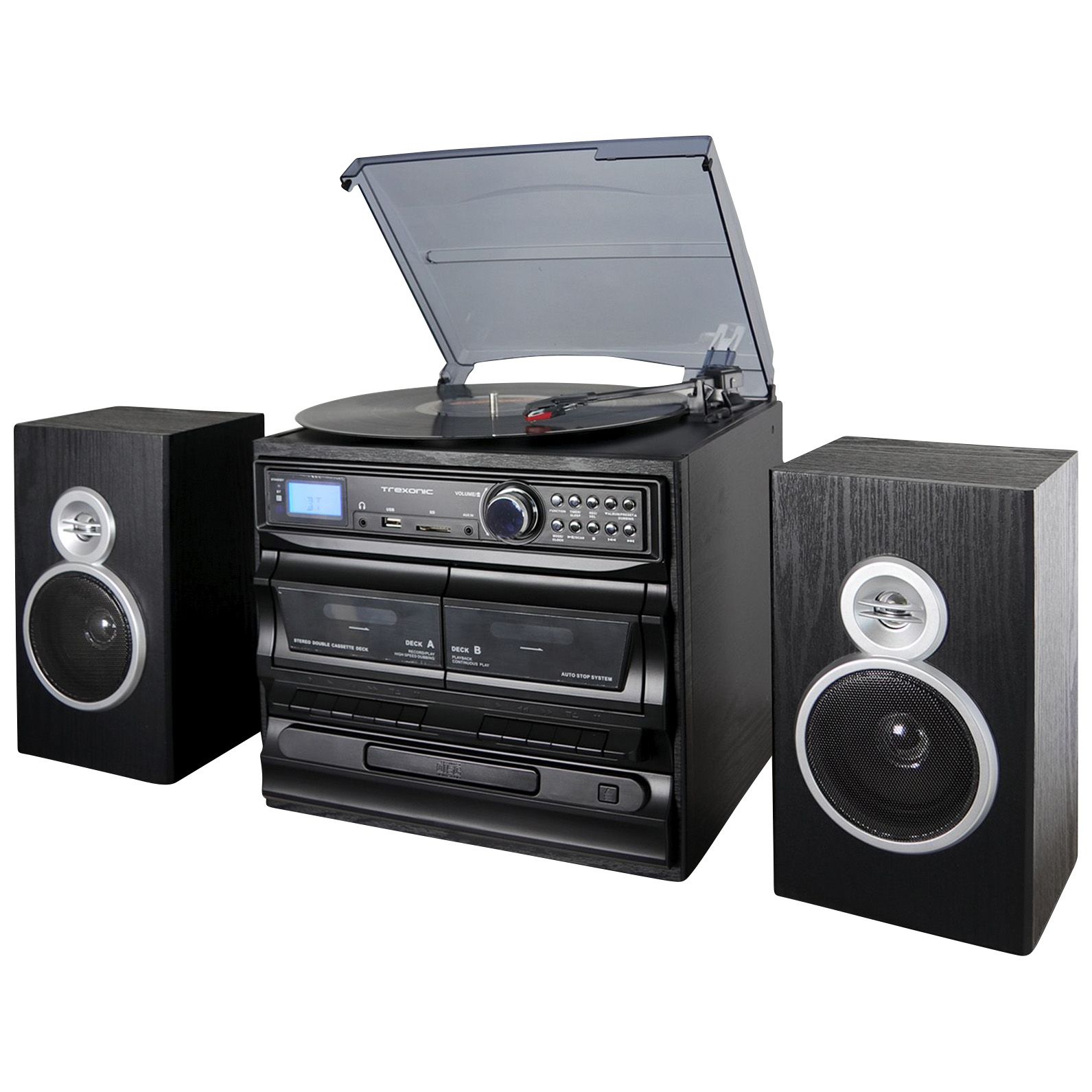 Music system hot sale with turntable