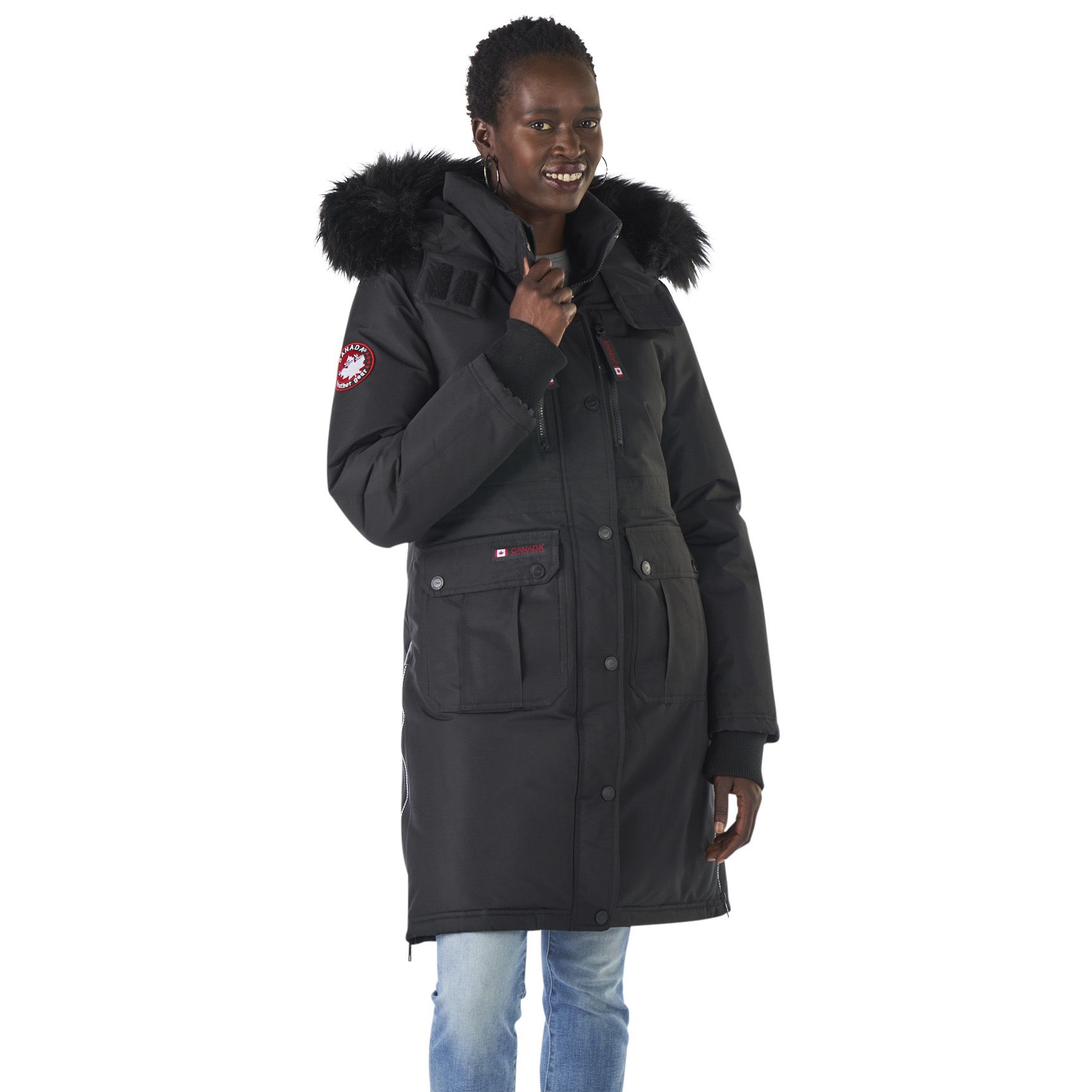 Canada weather gear plus sales size