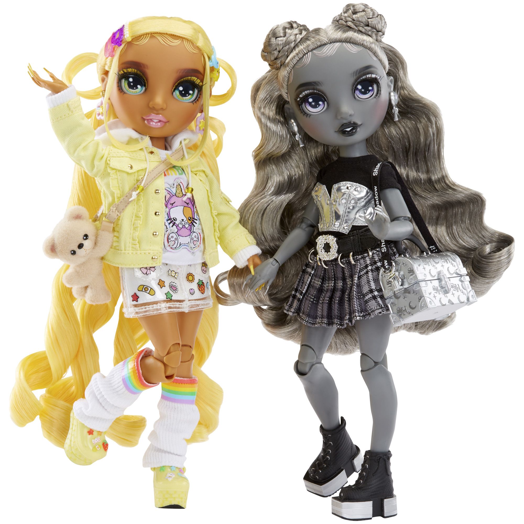 Fingerhut - Rainbow High Dolls Madison Twins Sunny & Luna 2-Pack