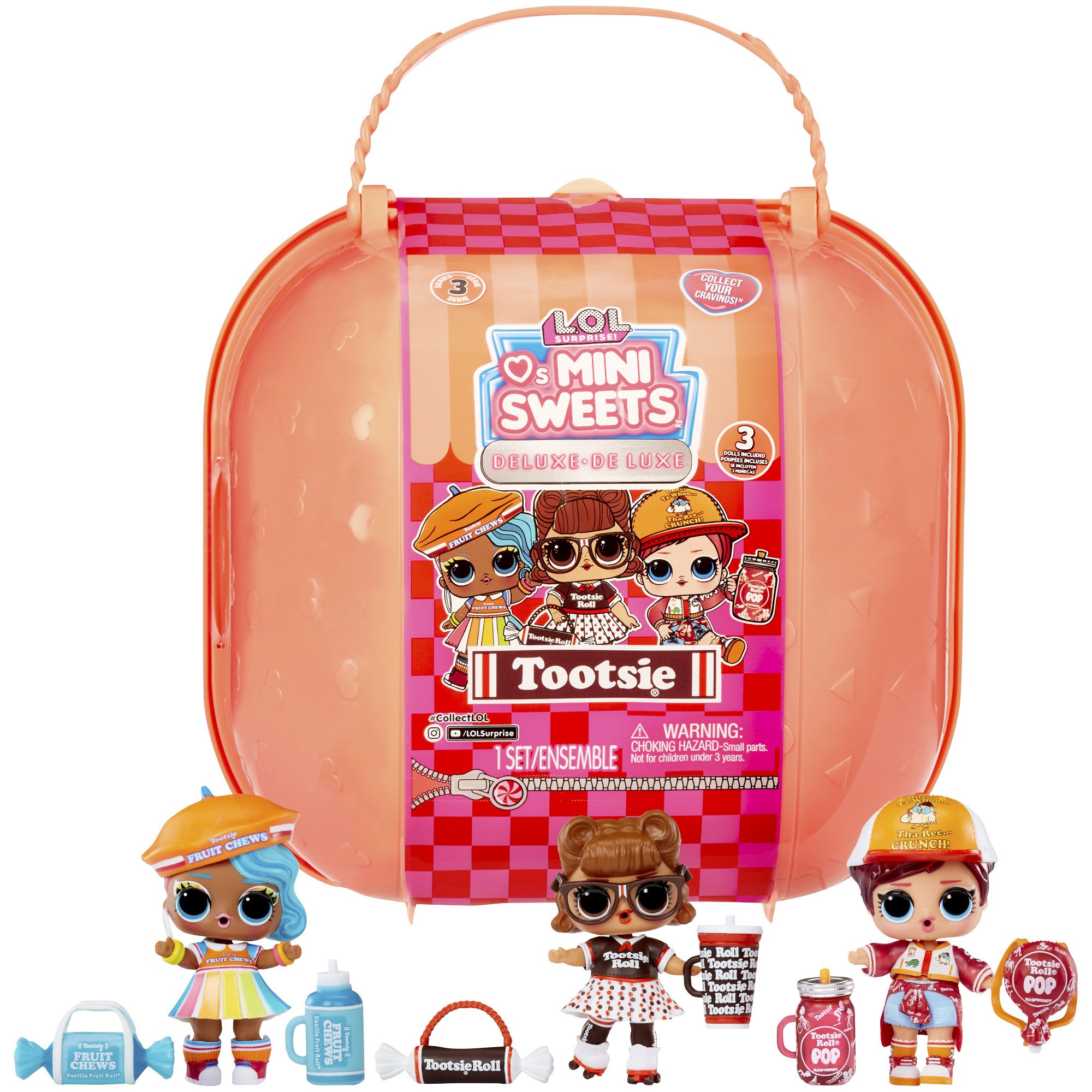 L.O.L. Surprise! Loves Mini Sweets Deluxe Series 3 Doll Playset - Tootsie