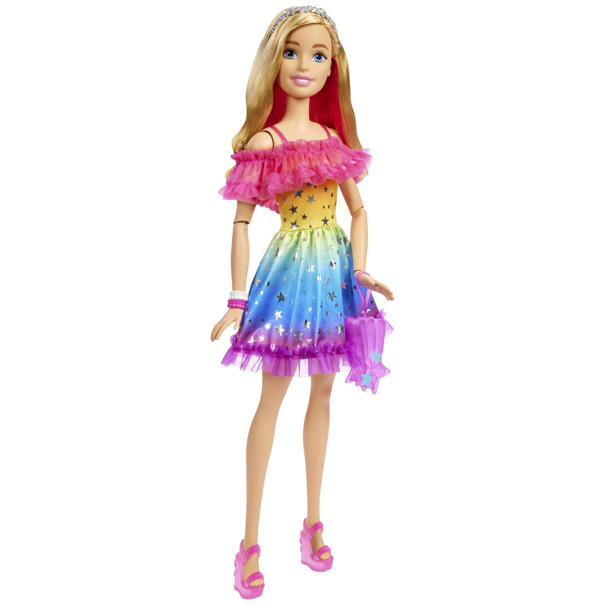 Multicolor 6 Pcs Barbie Theme Topper, Packaging Type: Packet