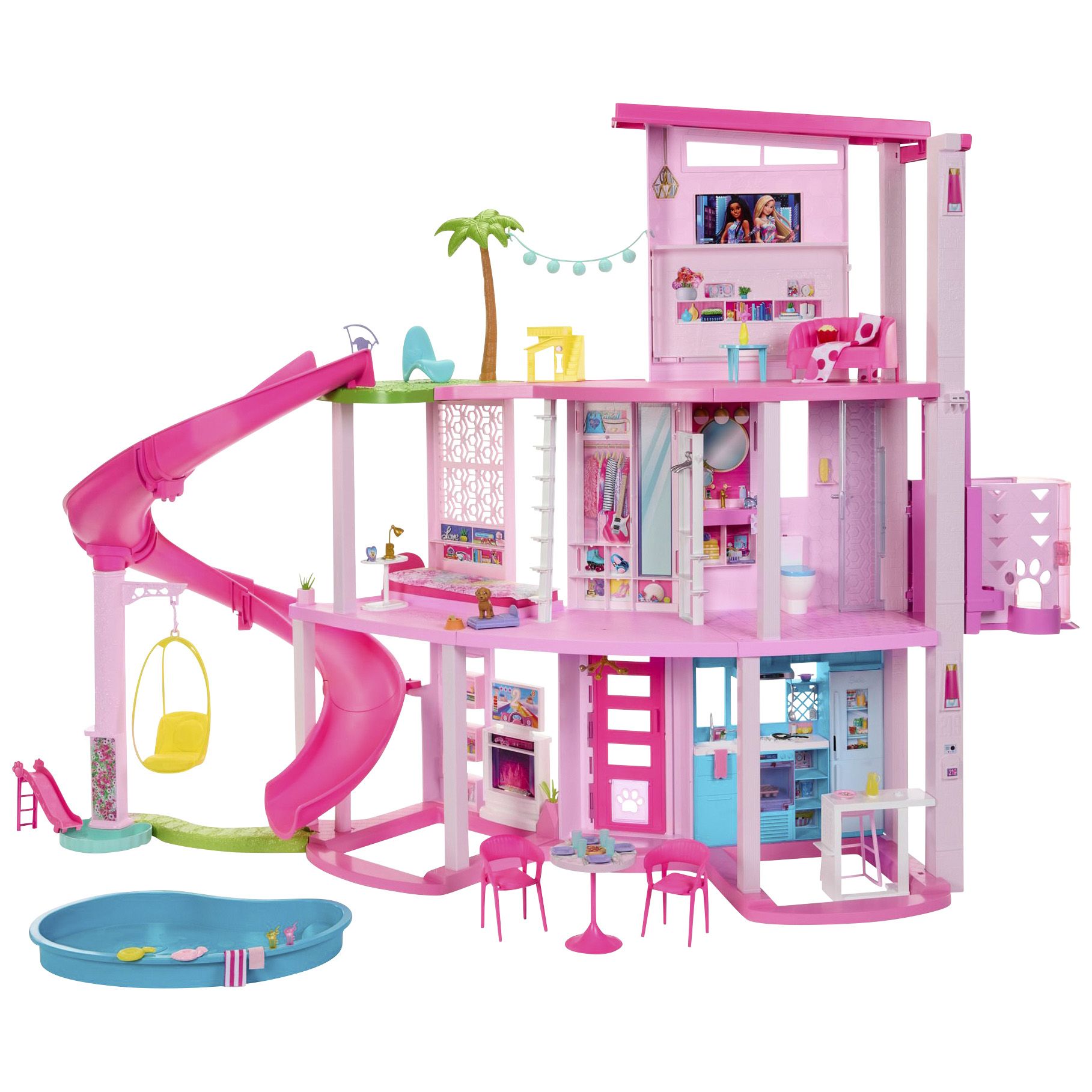 Pink house with furniture. Cra - Apps en Google Play