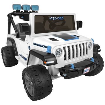 Fingerhut Power Wheels Jeep Wrangler 4xe 12V Ride On Toy