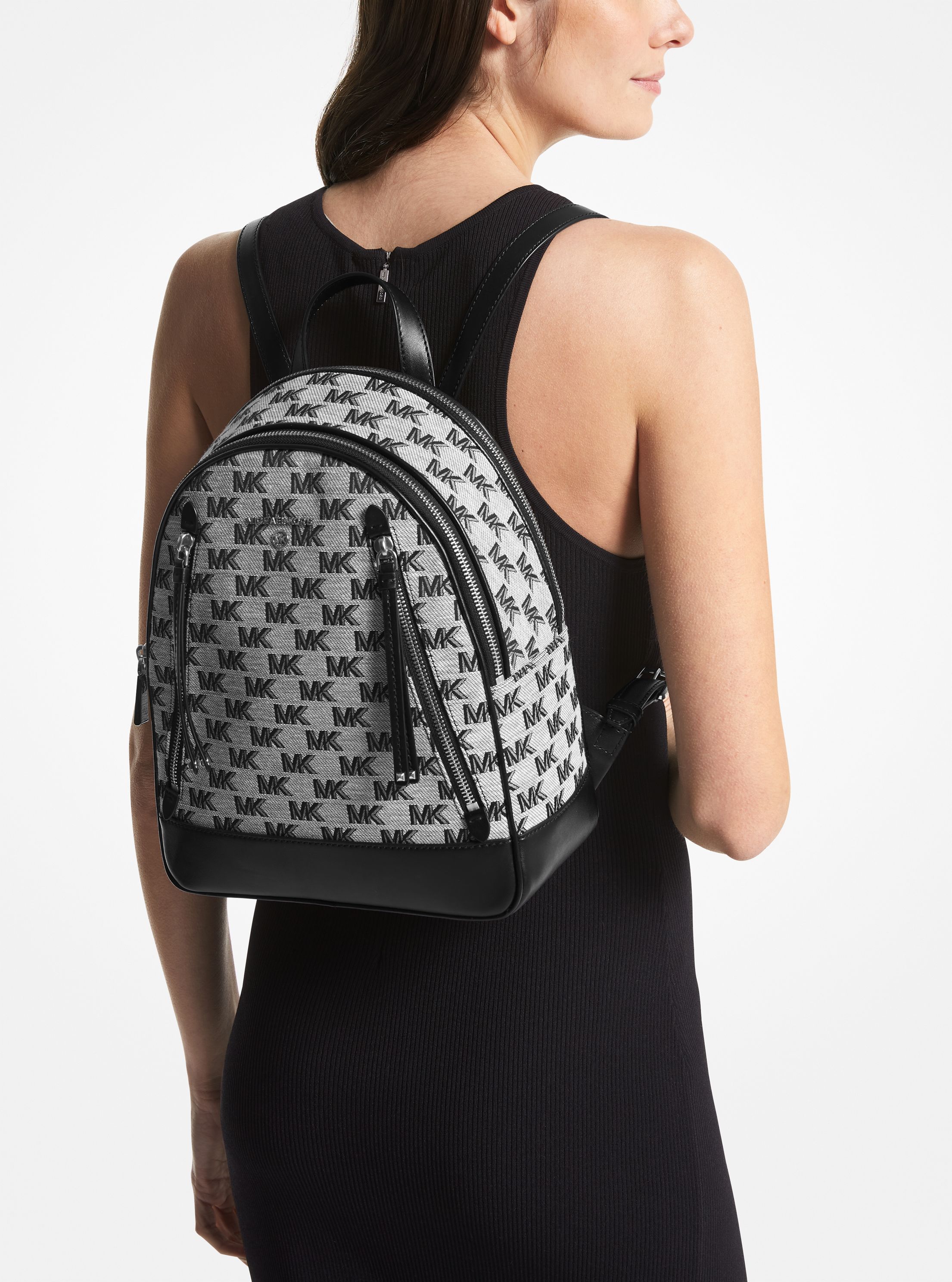 Michael kors backpack online straps