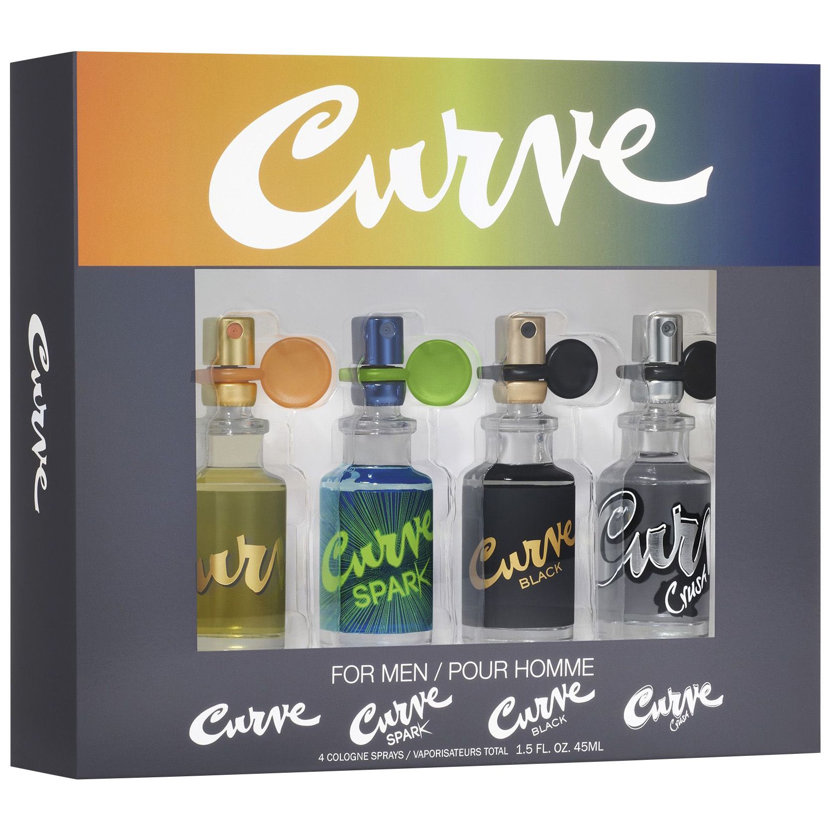 Curve cologne discount 4 piece set