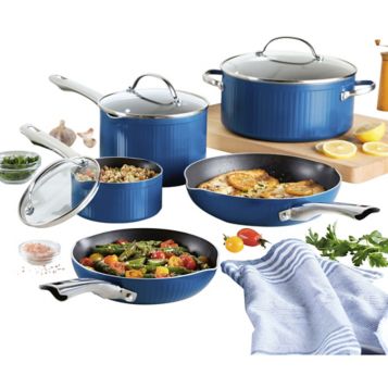 Fingerhut - 12-Pc. Nonstick Carbon Steel Bakeware Set