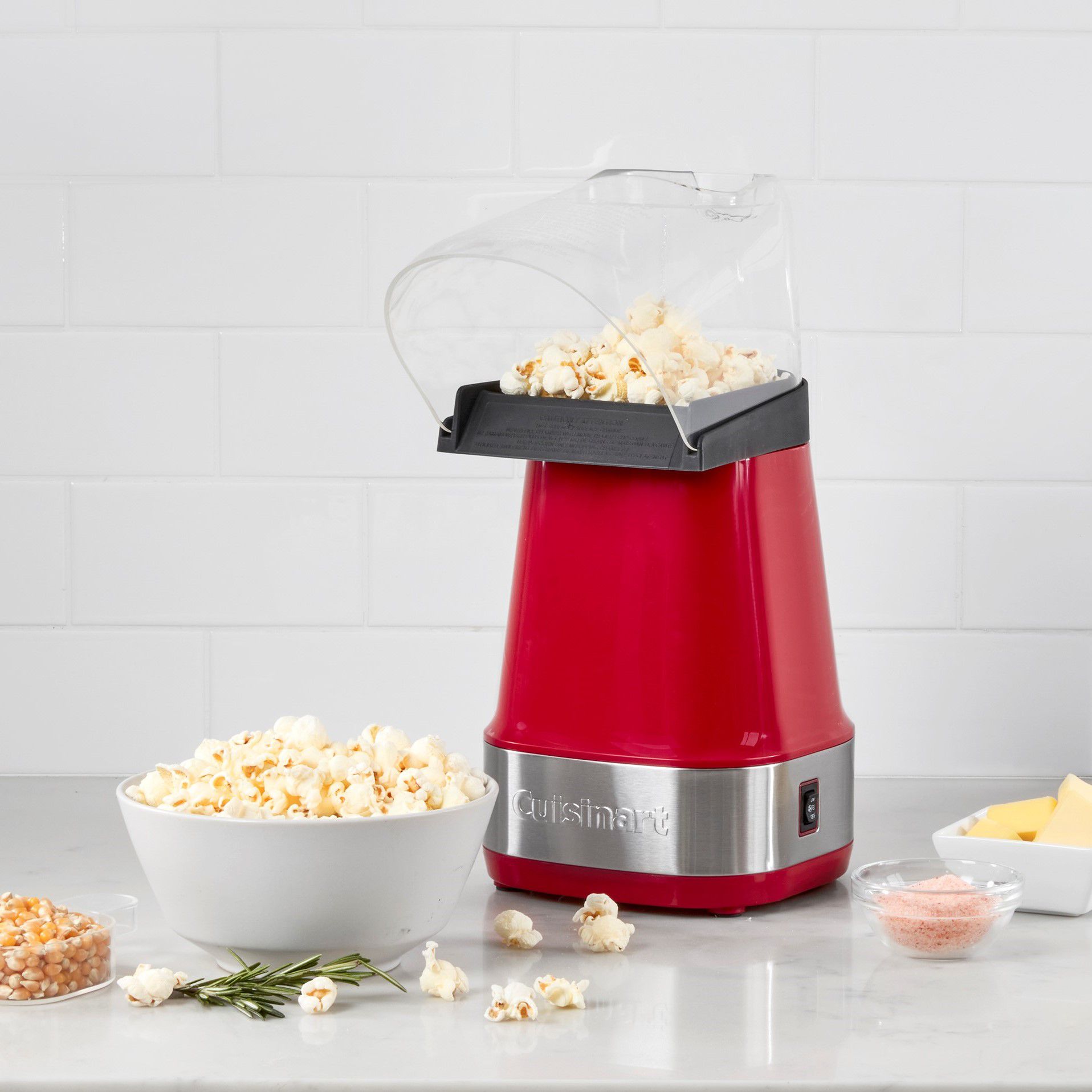 Cuisinart 1500-Watt EasyPop Hot Air Popcorn Maker, White 