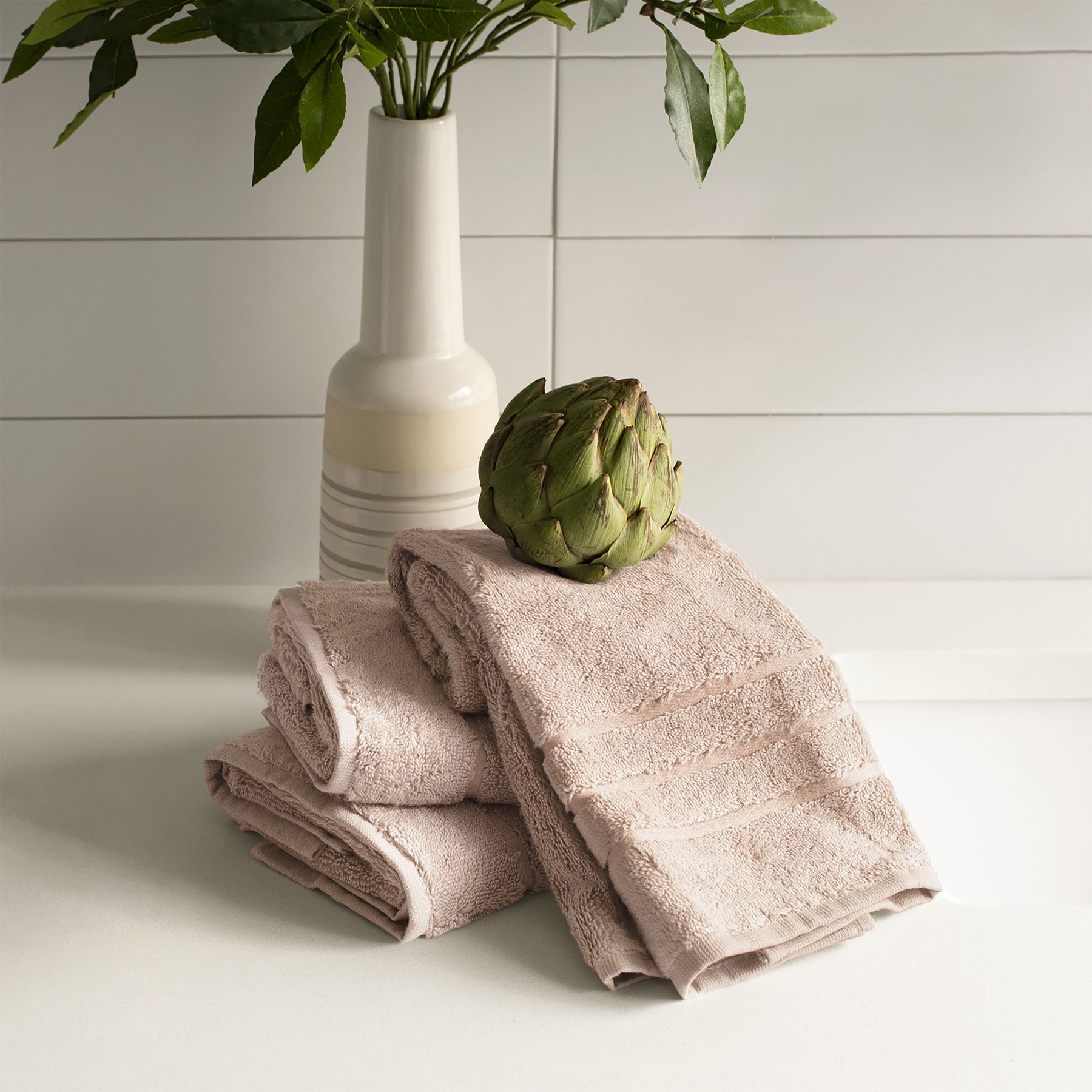 Cariloha Bamboo Bath Towel 3-Piece Set - Harbor Gray