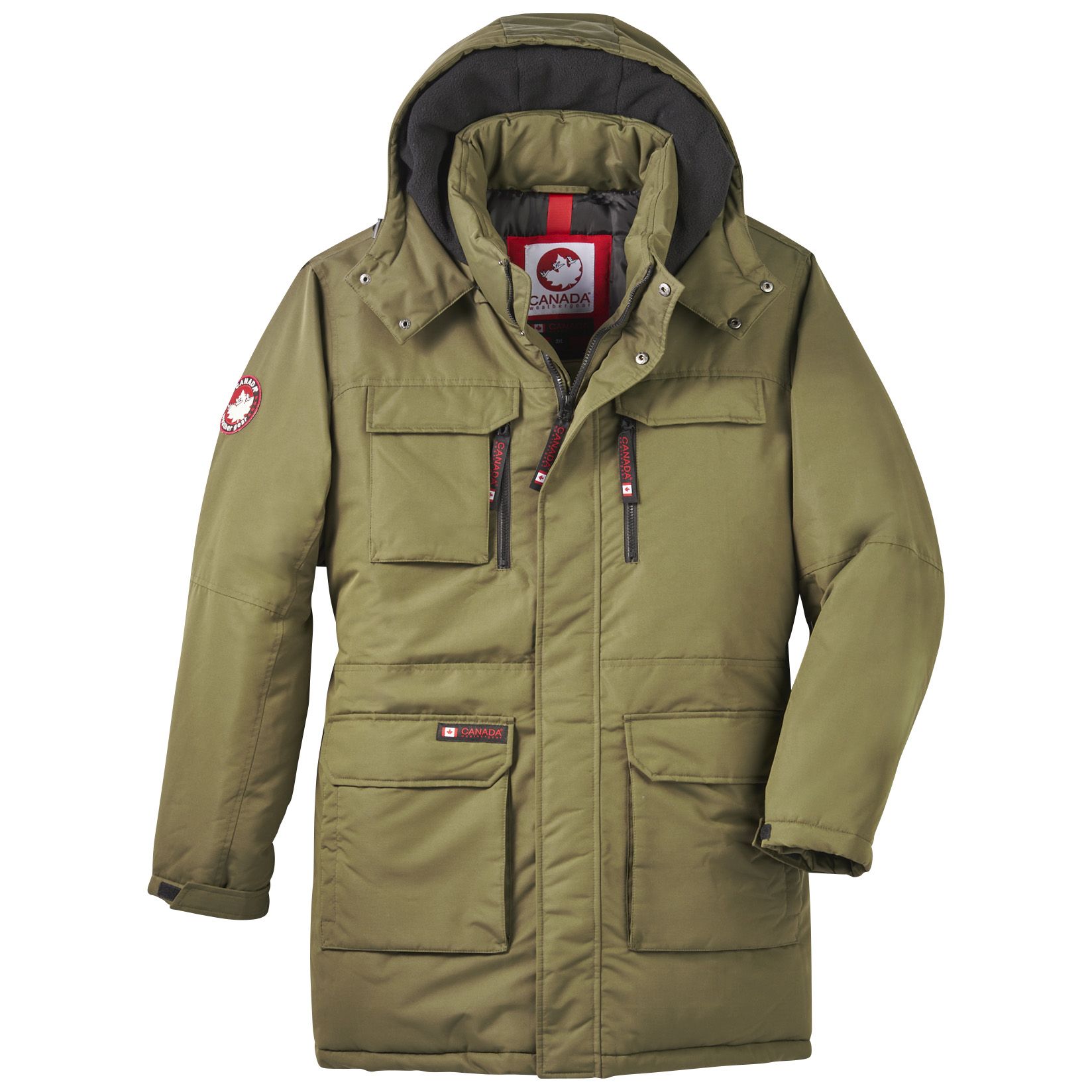 Canada Weather Gear Men's Heavyweight Parka Jacket