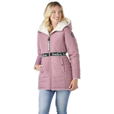 Larry Levine Women's Hooded Puffer Coat