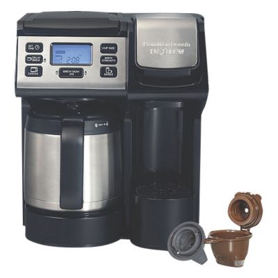 Fingerhut - Hamilton Beach FlexBrew Single-Serve Coffeemaker with