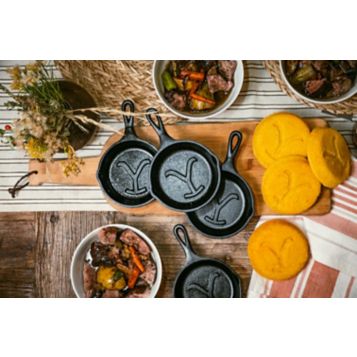 New Cast Iron Skillet Collection from Lodge & Yellowstone
