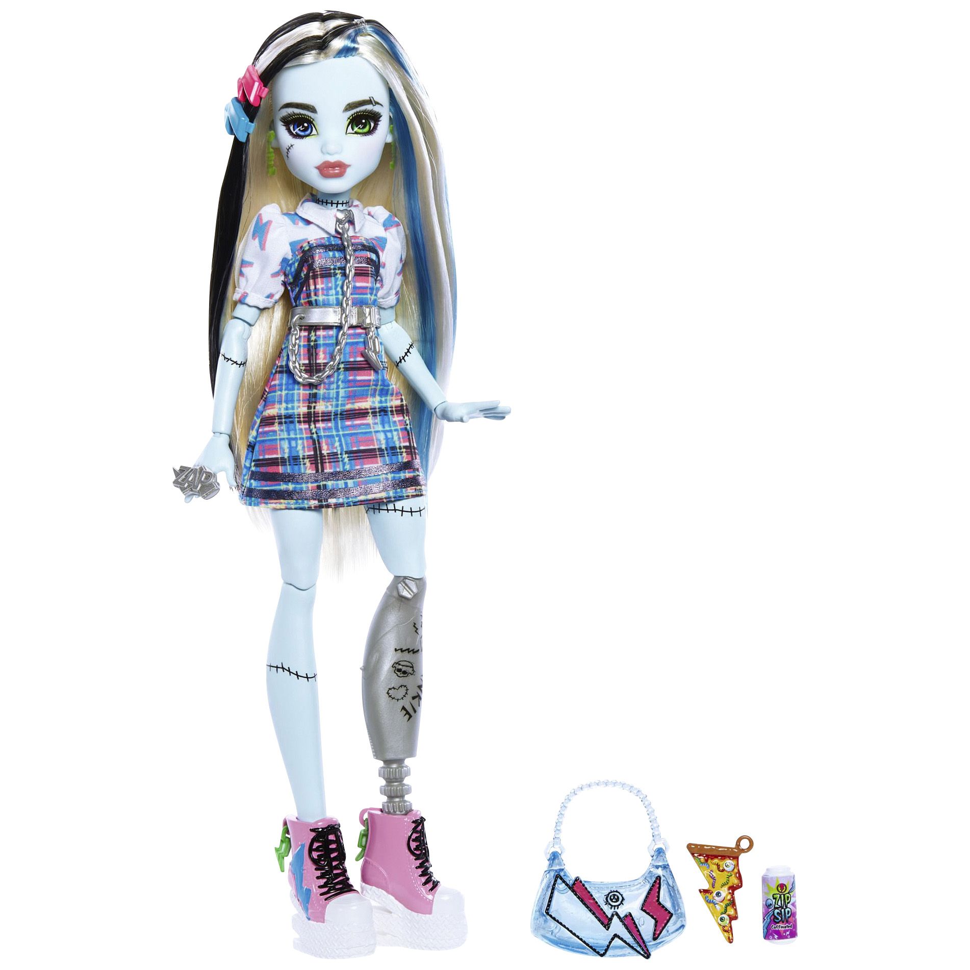  Monster High Basic Travel Ghoulia Yelps Doll : Toys & Games