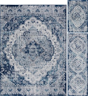 Fingerhut - Tayse Rugs Aliana Transitional Geometric 2' x 3' Scatter Rug