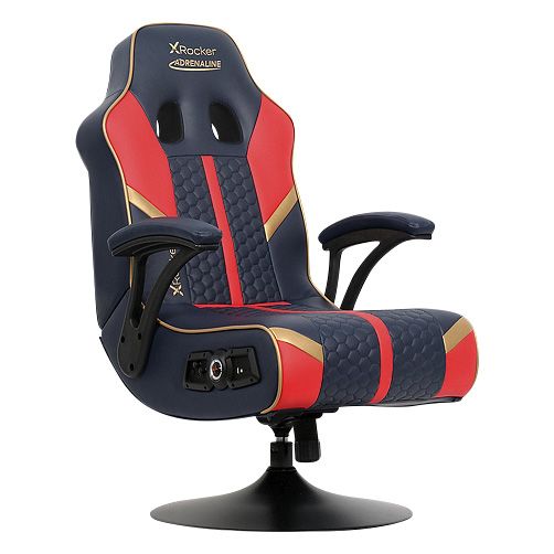 Fingerhut X Rocker Adrenaline 2.1 Wireless Pedestal Gaming Chair