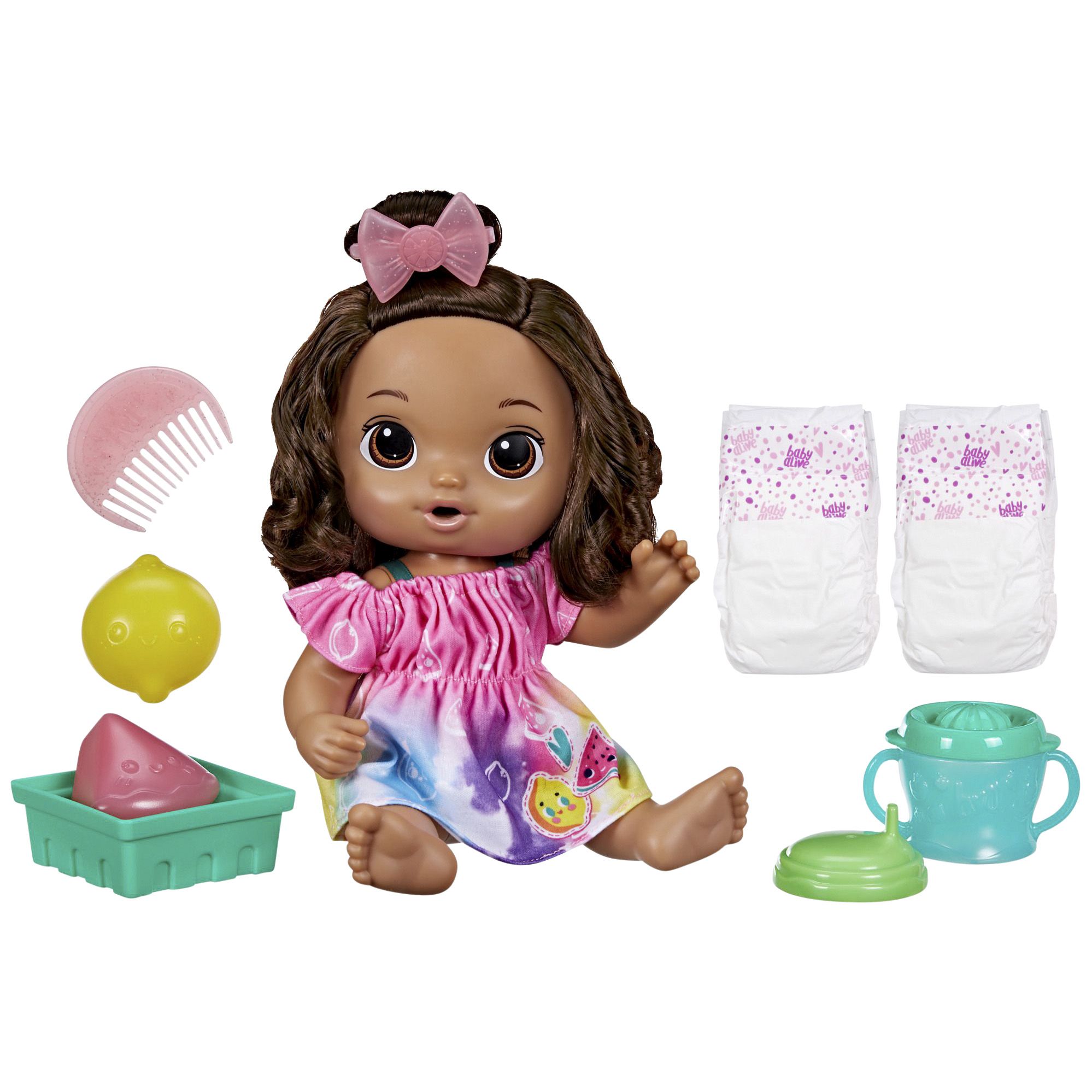 Baby Alive Pink Rainbow Deluxe Doll Play Yard - Multi