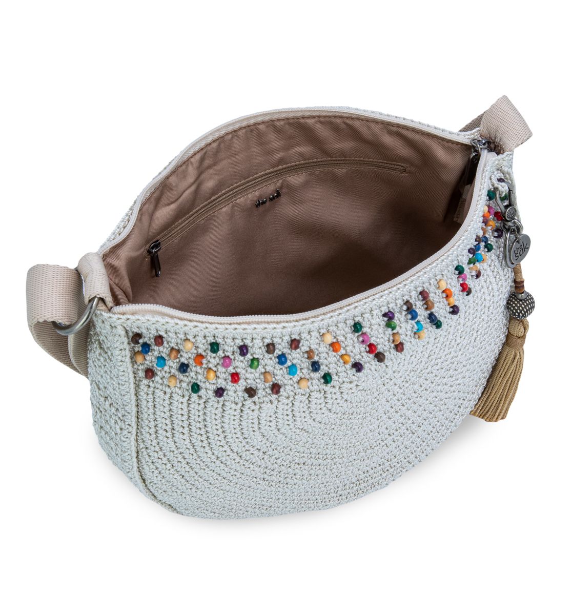 Fingerhut the sak Ryder Crochet Crescent Crossbody Bag