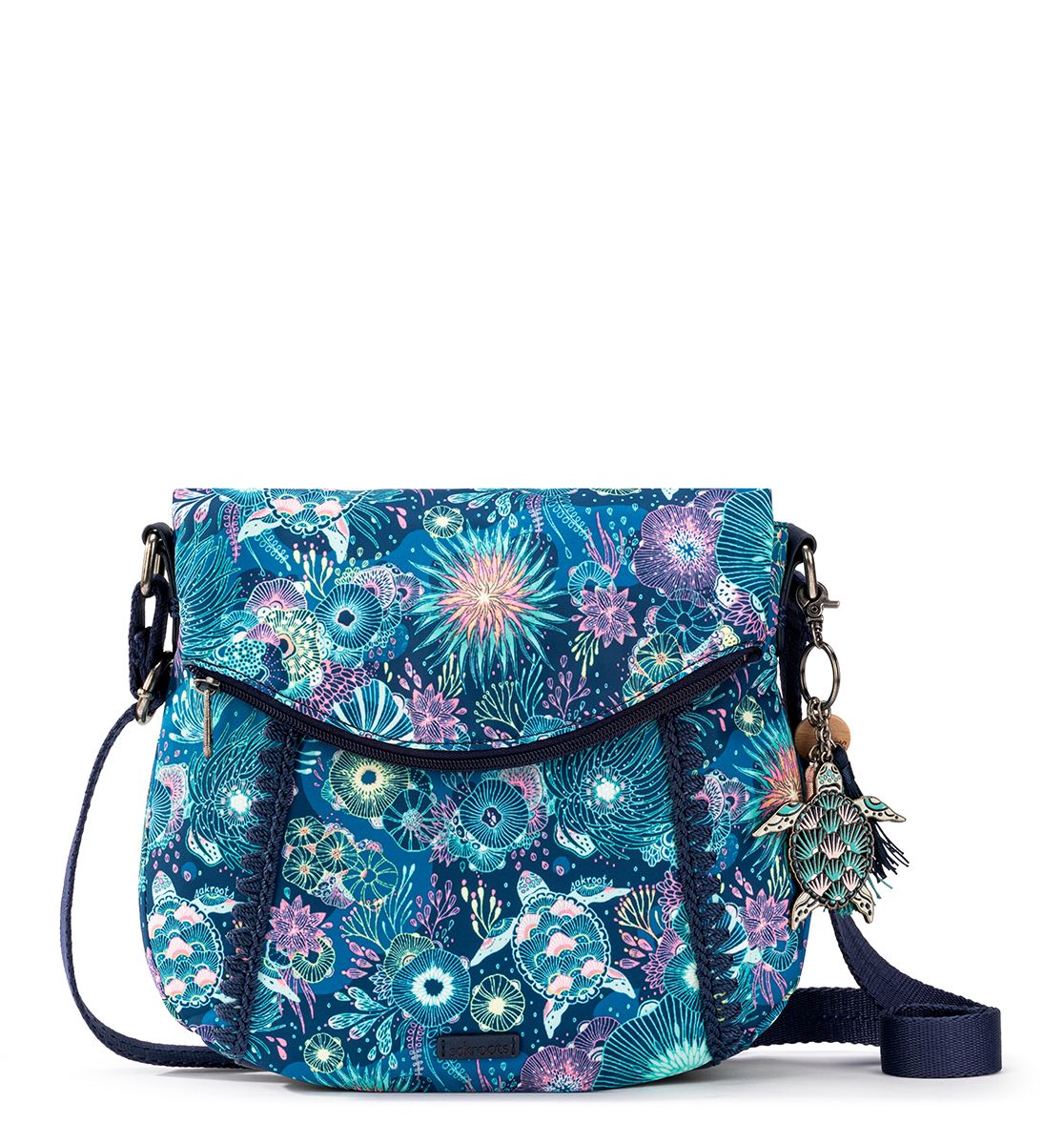 Sakroots foldover crossbody bag hot sale