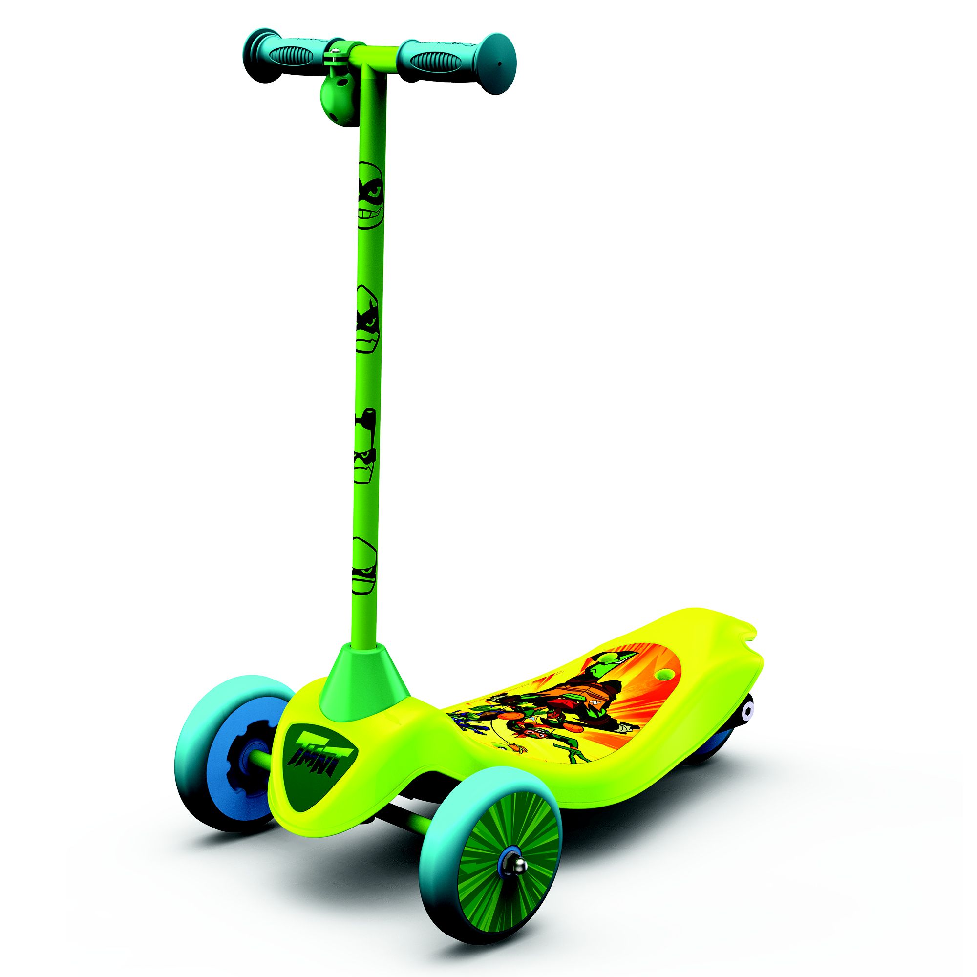 Teenage Mutant Ninja Turtles 3-Wheel Leaning Scooter – Playwheels