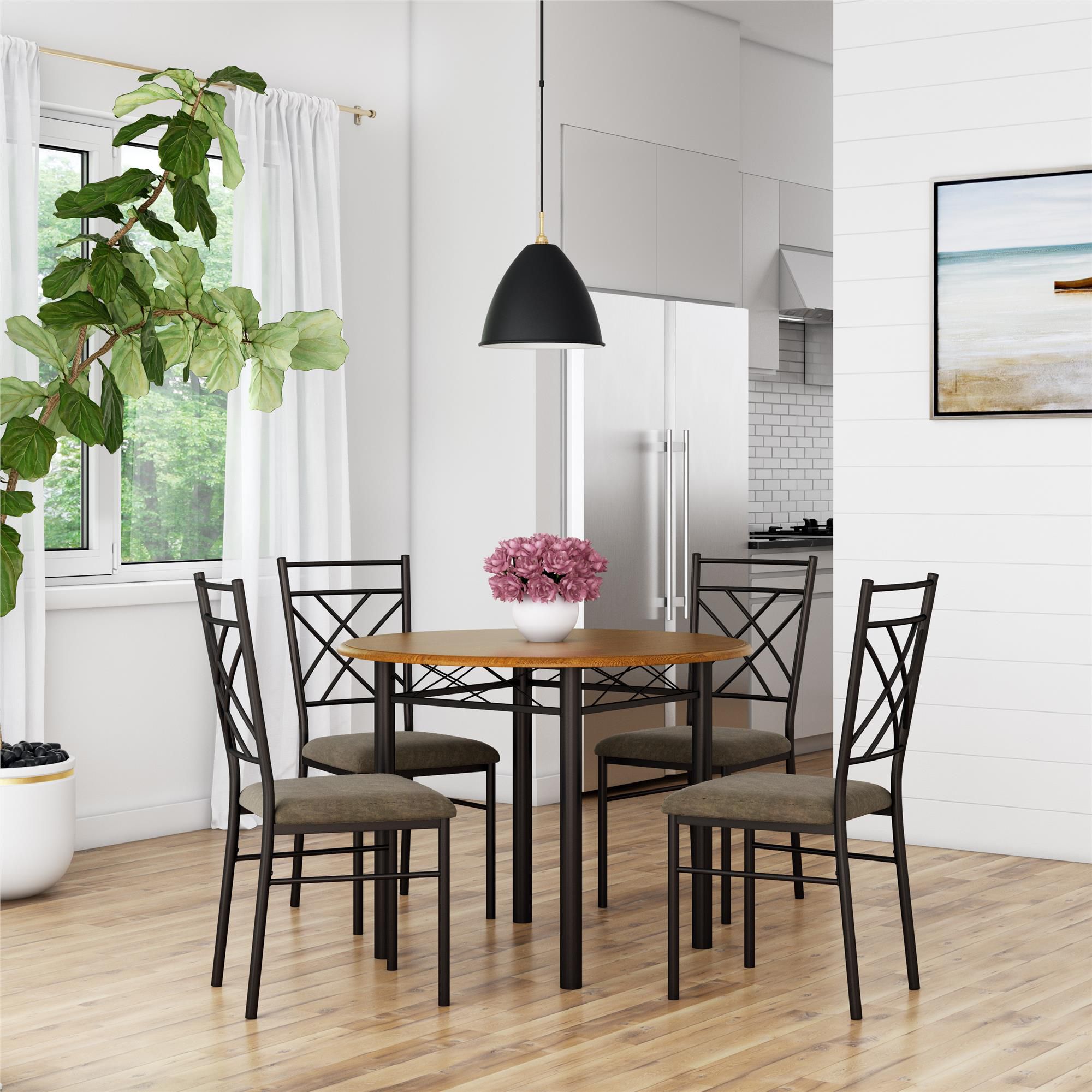 Dorel living 5 discount piece dining set
