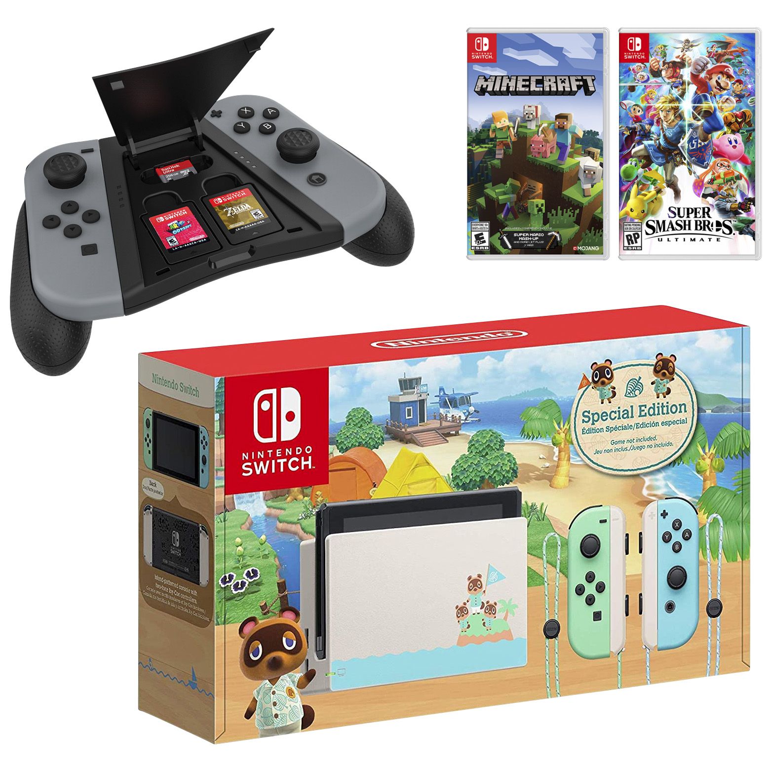 Switch console animal crossing deals pre order