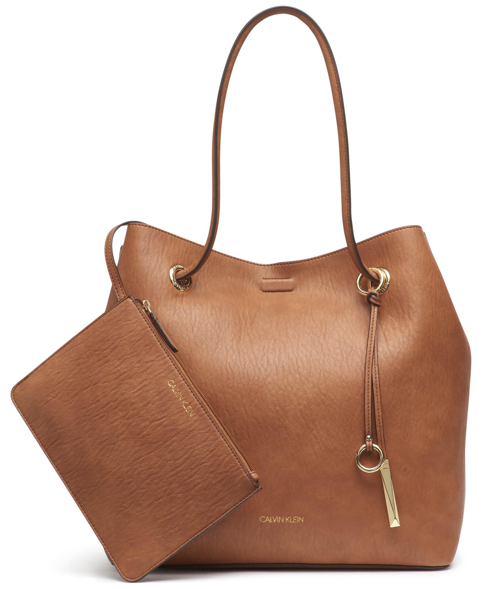 Calvin Klein Gabrianna Tote Caramel