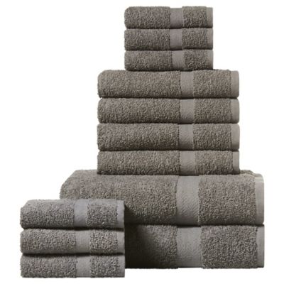 Fingerhut - Superior 100% Premium Long-Staple Combed Cotton 600 GSM 4-Pc. Bath  Towel Set