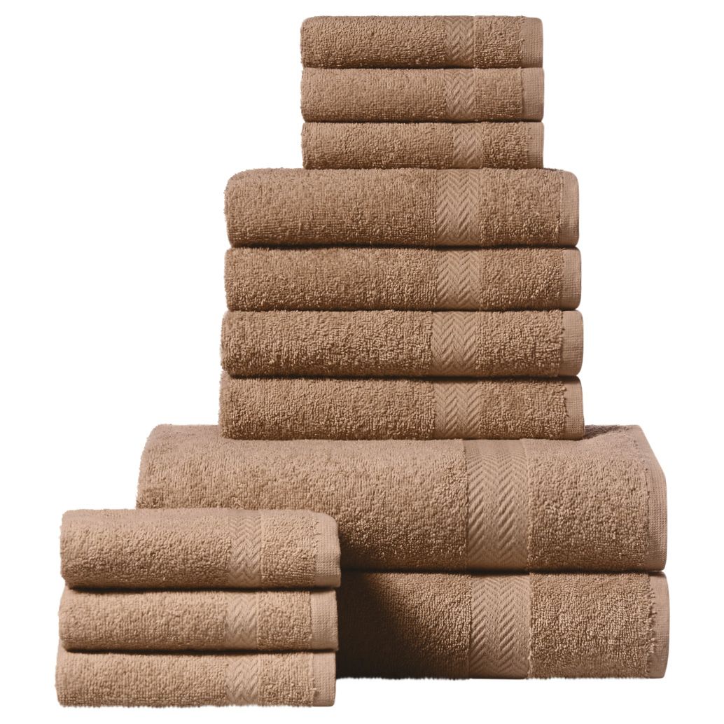  SUPERIOR Eco-Friendly Cotton 6-Piece Hand Towel Set