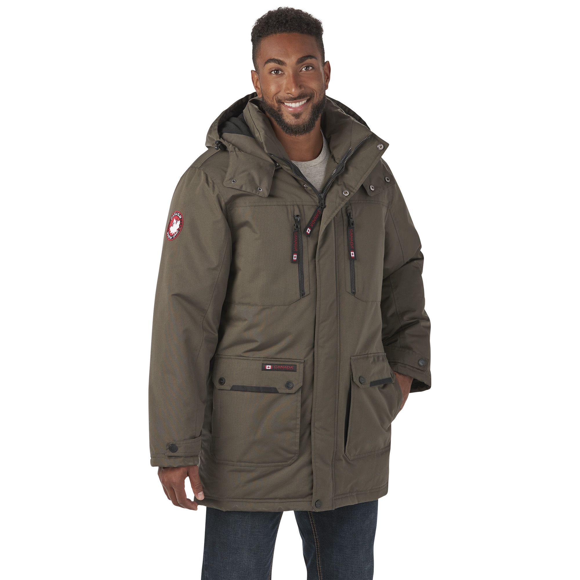 Canada weather gear men's jacket sale