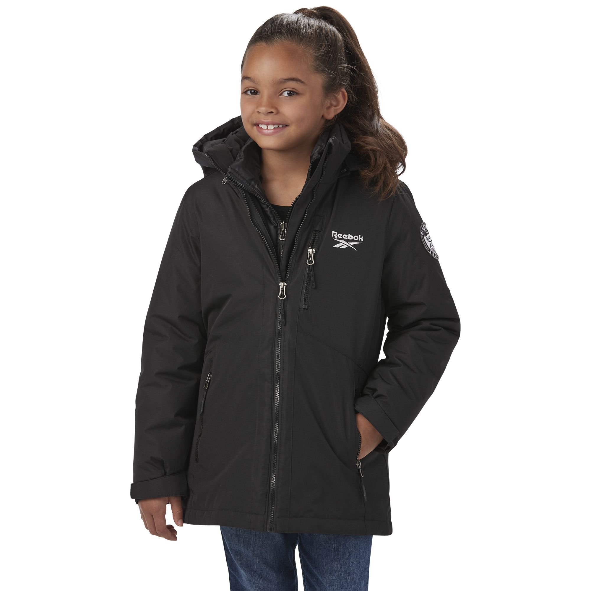 Reebok hot sale girls jacket