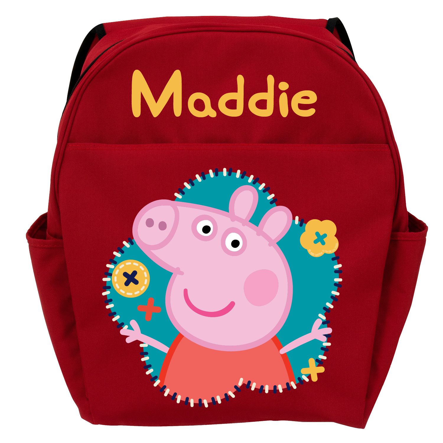 Personalized peppa shop pig backpack