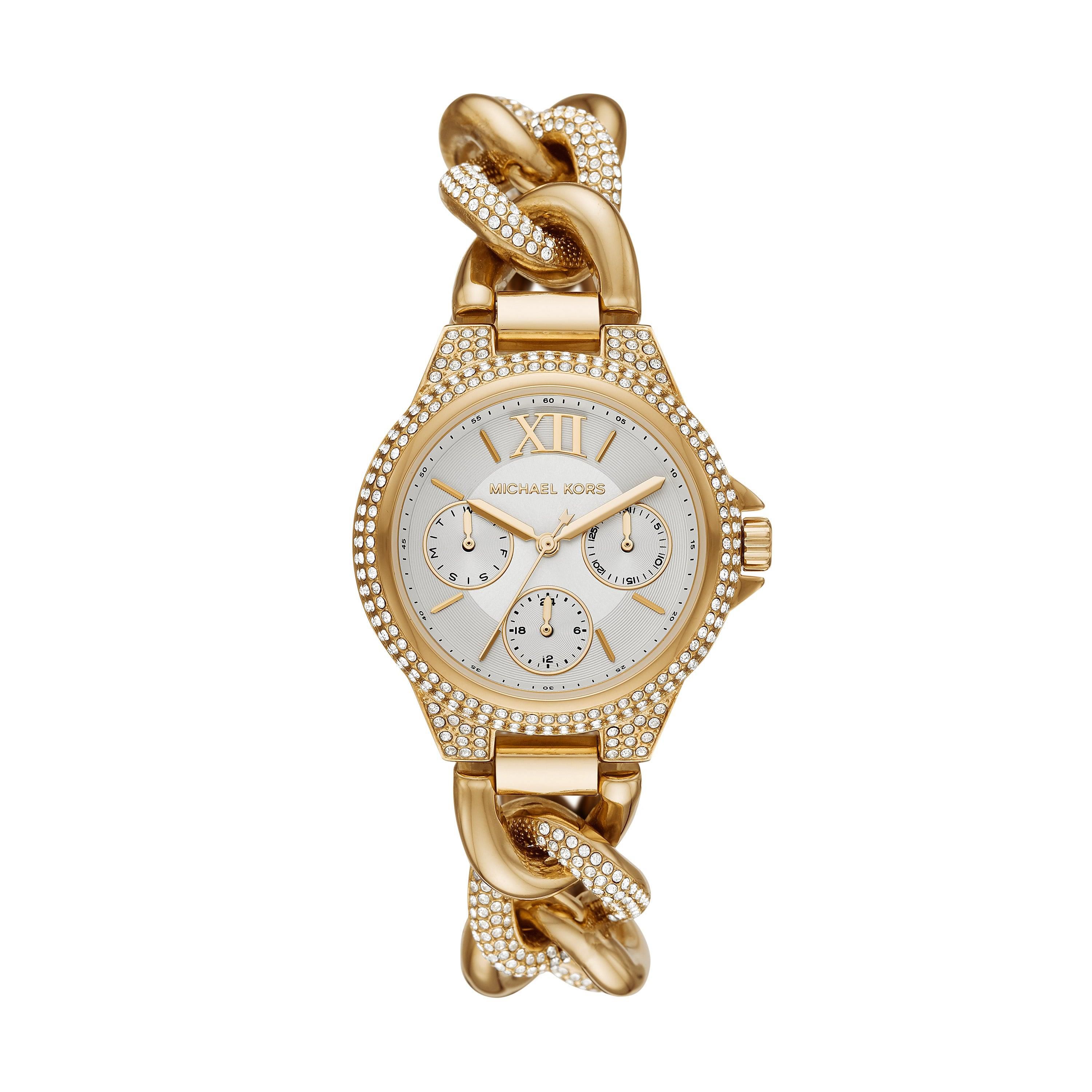 Mini Camille Pavé Rose Gold-Tone Watch