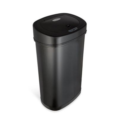 Fingerhut - Honey-Can-Do Stainless Steel Step 13-Gallon Trash Can