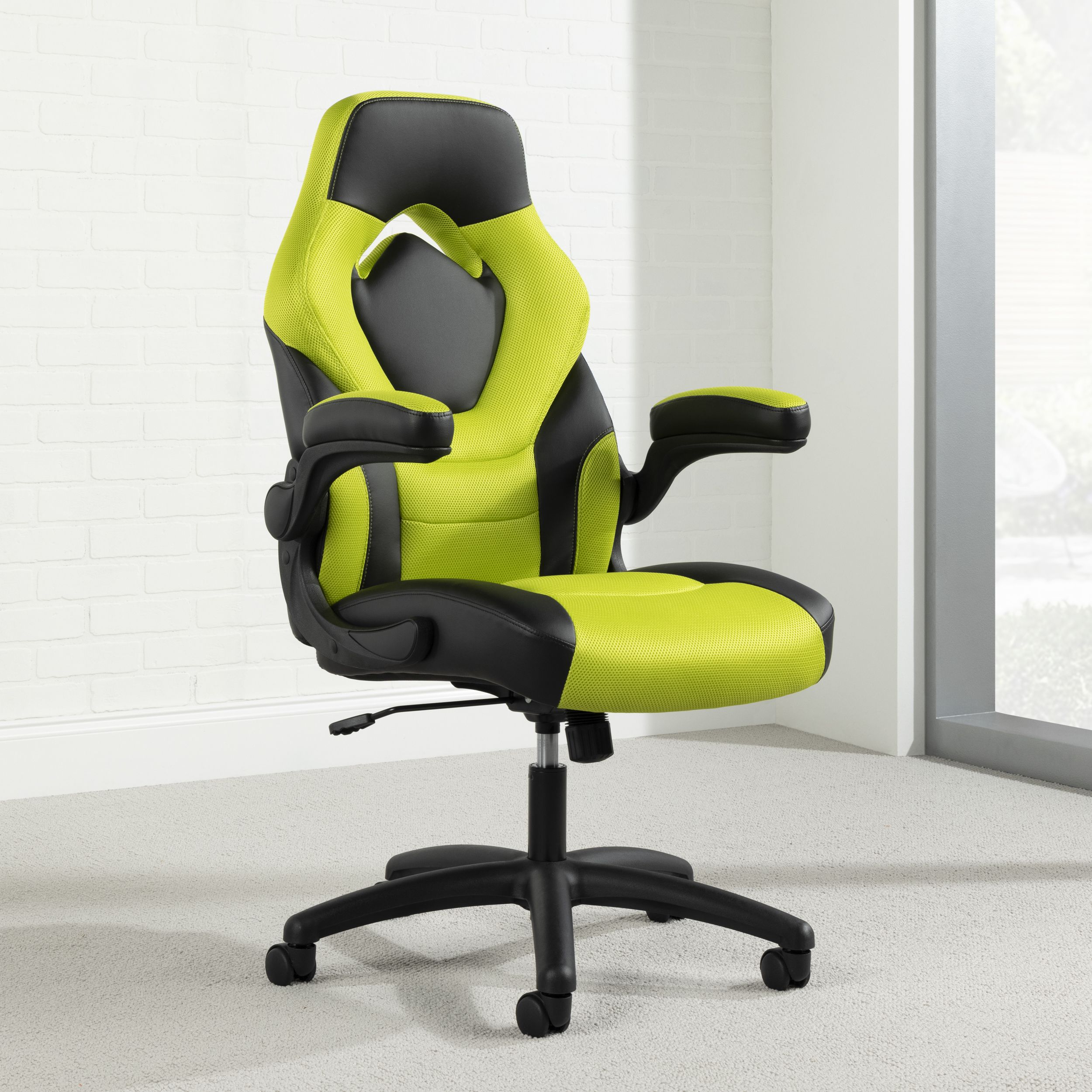 Ofm essentials racing best sale style leather gaming chair