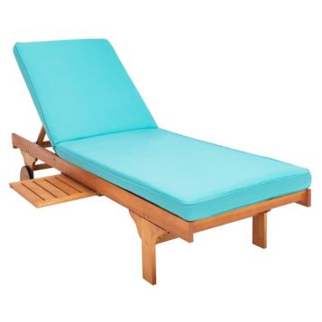 Newport chaise lounge chair with side table discount safavieh