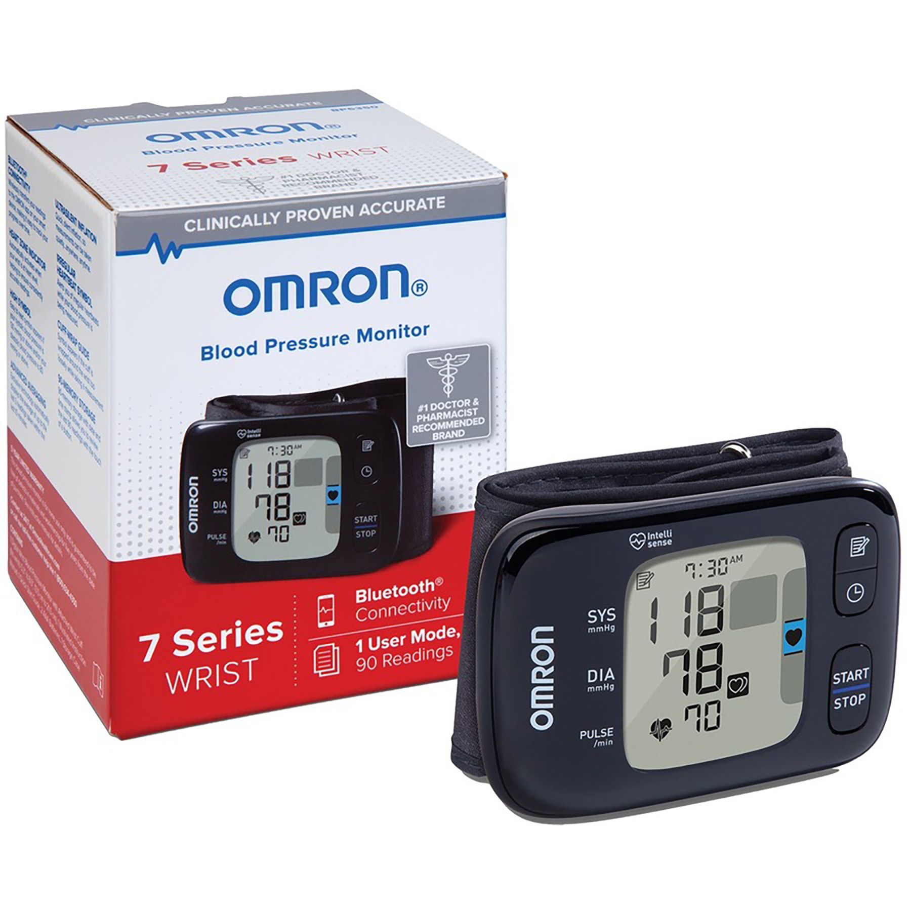 With the new range of OMRON Bluetooth Blood Pressure Monitors, you