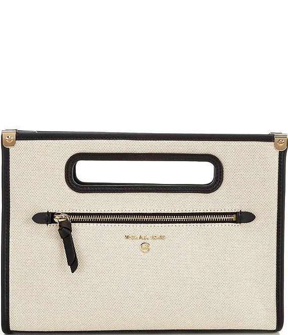 Michael kors clutch clearance beige