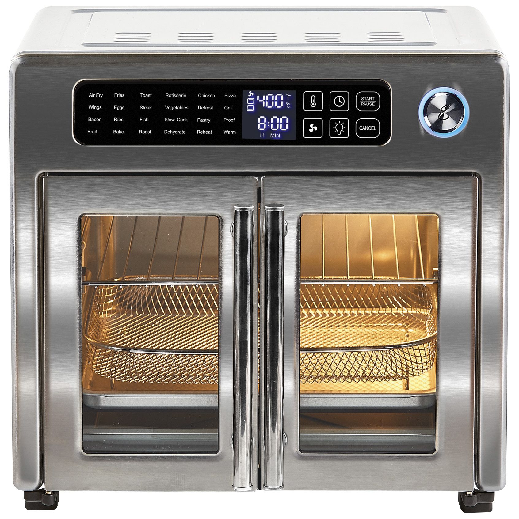 Fingerhut - Emeril Lagasse French Door 26-Qt. Air Fryer 360