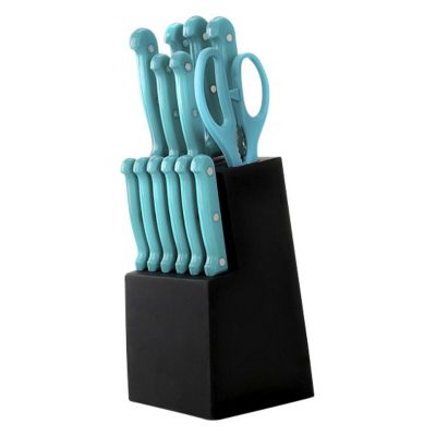 Fingerhut - Gourmet Edge 6-Pc. Nonstick Knife Set with Imitation