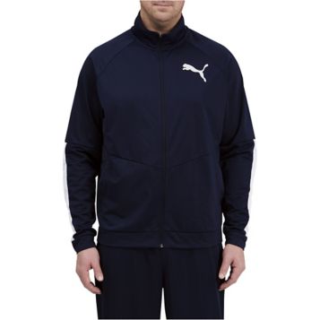 Puma men's contrast on sale jacket