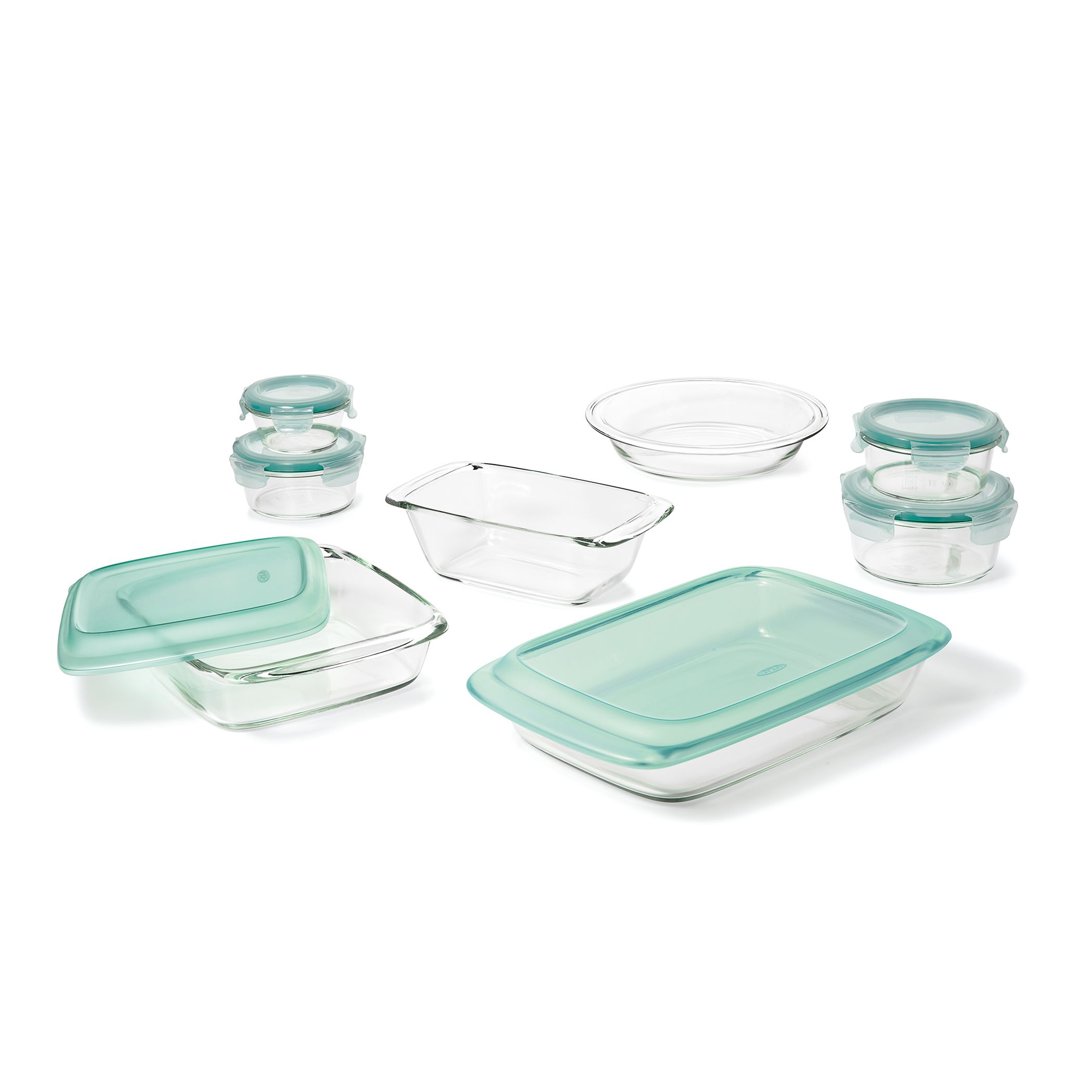 Fingerhut - OXO Good Grips Glass Bake, Serve & Store 14-Pc. Set