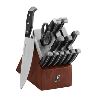 Fingerhut - Farberware 14-Pc. Self-Sharpening Knife Block Set - White