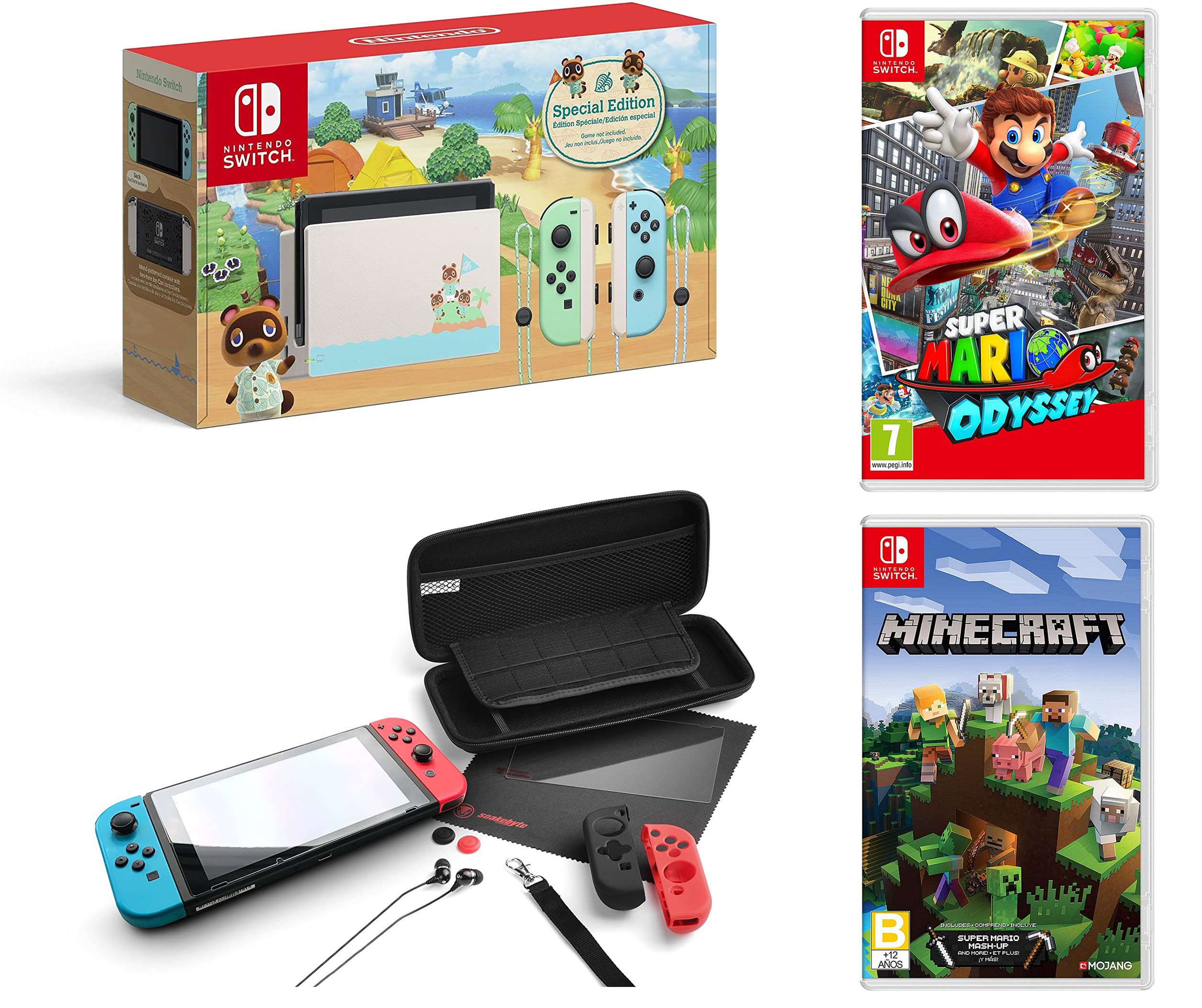  Super Mario 3D All-Stars and Animal Crossing New Horizons  Bundle - Nintendo Switch : Video Games