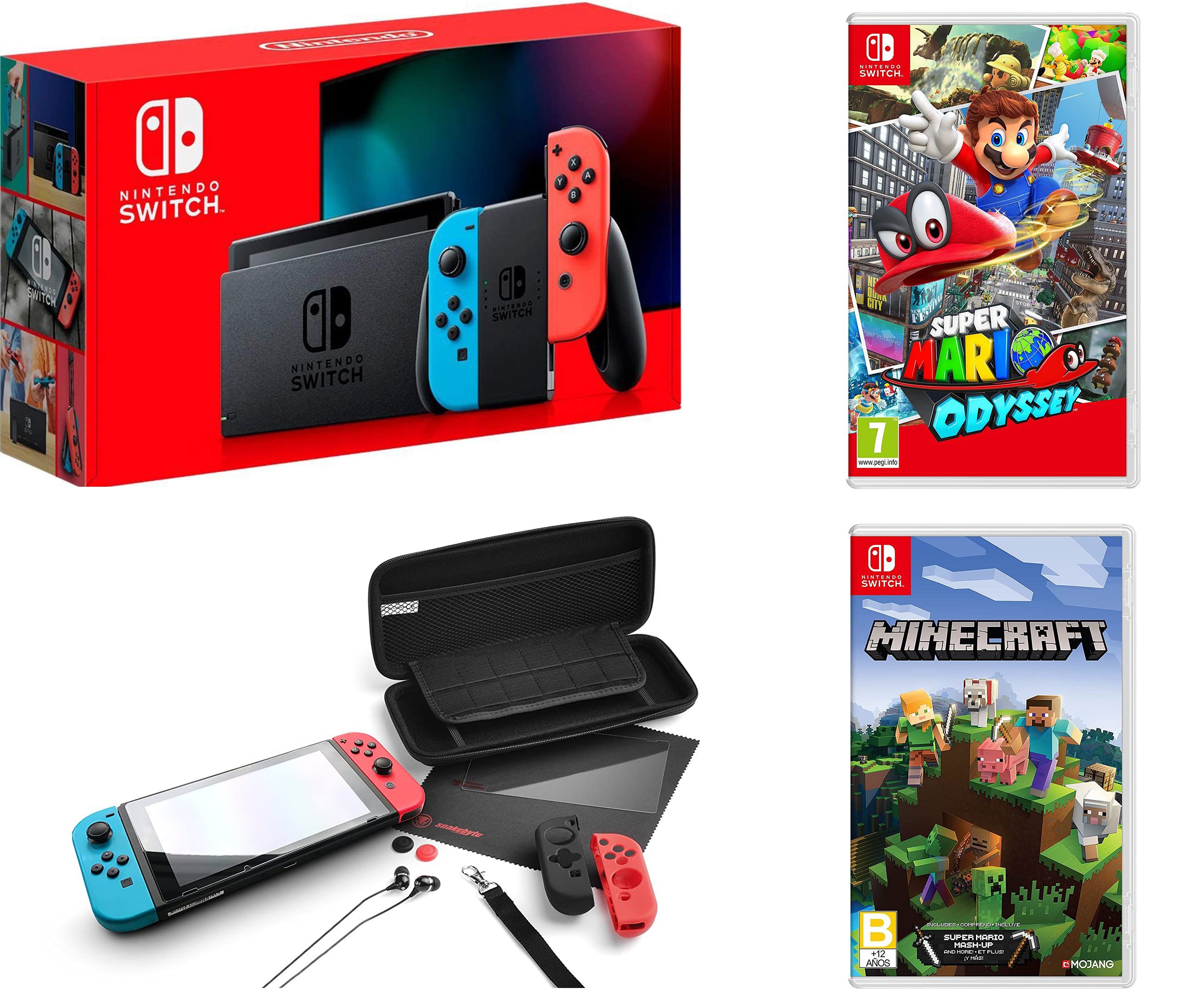 Nintendo switch plus mario hot sale odyssey