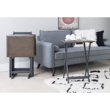 Grey deals tv tray