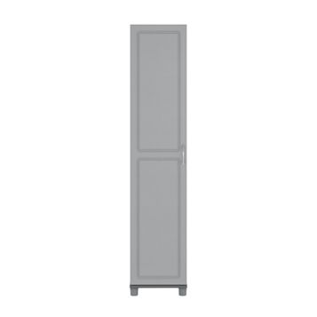 SystemBuild Kendall 16 in. Stackable Storage Cabinet White