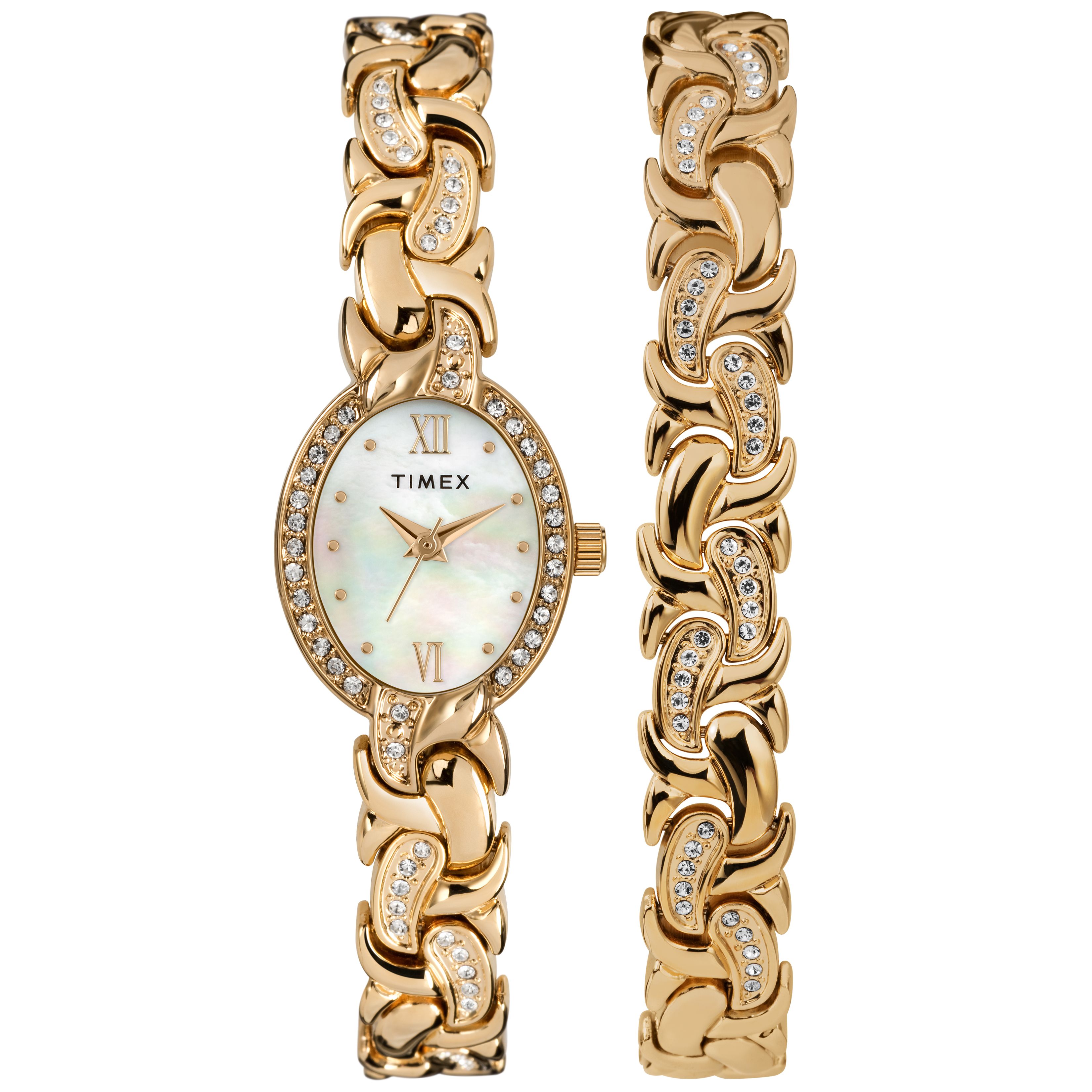 Timex mother of outlet pearl watch