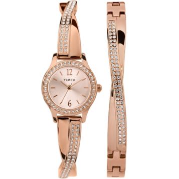 Timex rose gold online womens watch