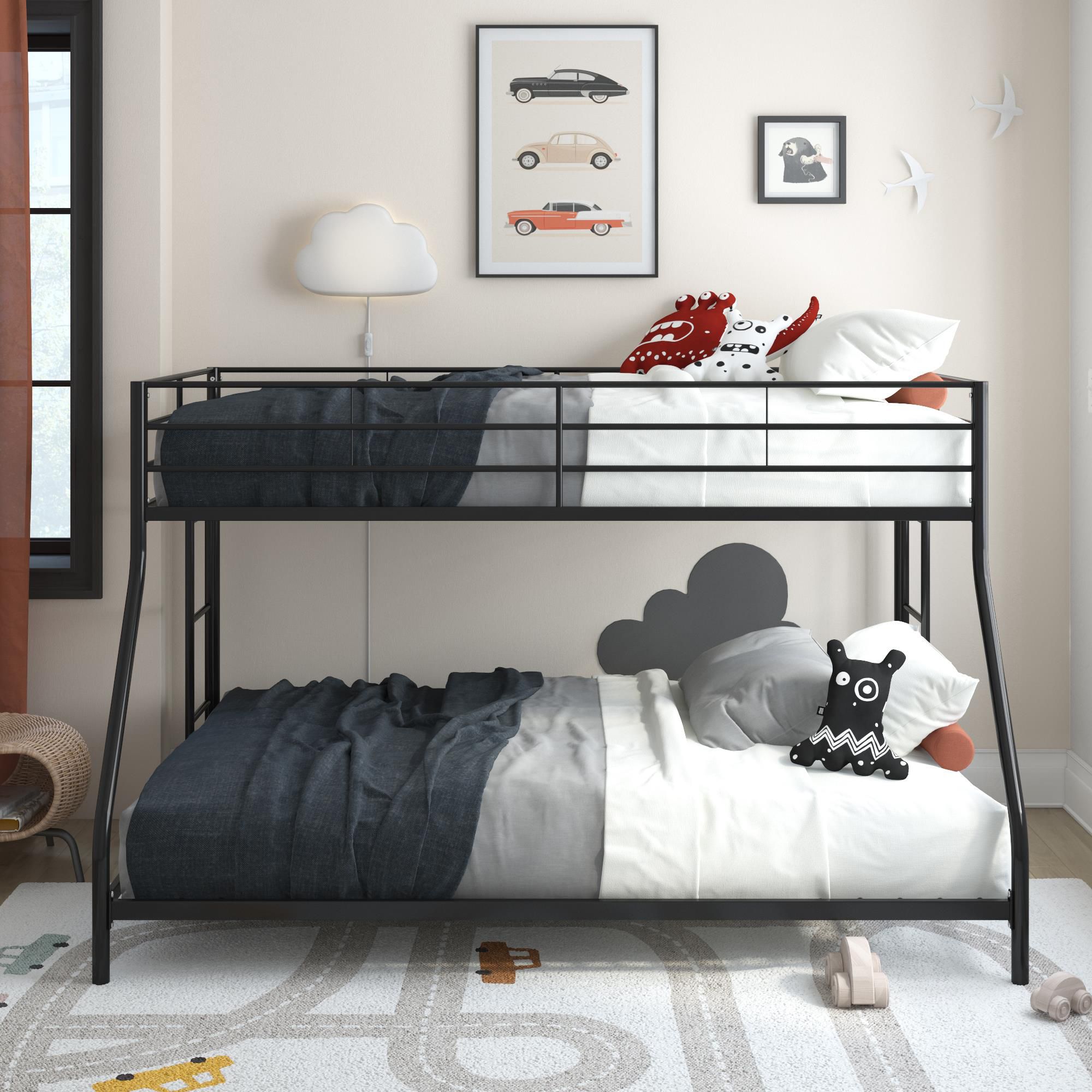 Mainstays small space twin deals over twin bunk bed